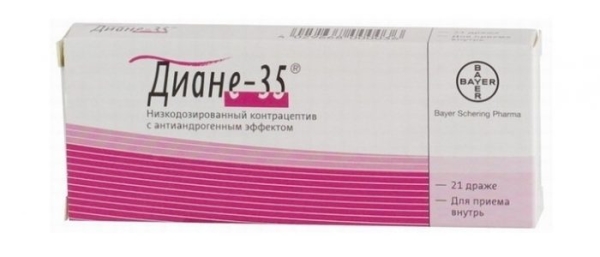 Диане 35 при прыщах